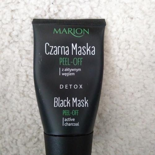 Marion Detox, Active Charcoal Black Peel - Off Mask (Czarna maska peel - off z aktywnym węglem) - opinie | zdjęcie do recenzji od _paperweight - 2