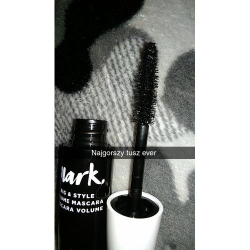 Avon Mark., Big & Style Volume Mascara (Pogrubiająco - modelujący tusz do rzęs) - opinie | zdjęcie do recenzji od szminka2010 - 2