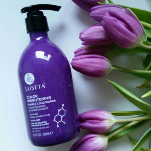 Luseta Beauty Color Brightening, Purple Conditioner (Odżywka niwelująca żółty odcień włosów) - opinie | zdjęcie do recenzji od weroncia85