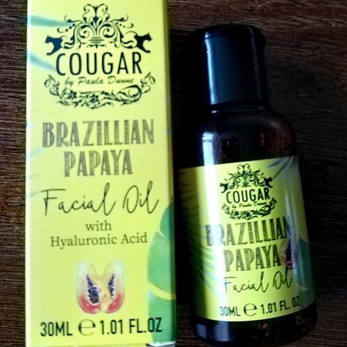 Cougar Brazilian Papaya Facial Oil With Hyaluronic Acid (Olejek do twarzy `Brazylijska  papaya z kwasem hialuronowym`) - opinie | zdjęcie do recenzji od Hotaru90 - 1