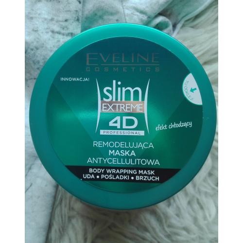 Eveline Cosmetics Slim Extreme 4D Professional, Maska antycellulitowa remodelująca - opinie | zdjęcie do recenzji od ev6 - 1
