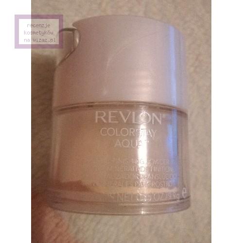 Revlon ColorStay, Aqua Mineral Finishing Powder (Mineralny puder sypki) - opinie | zdjęcie do recenzji od insuffisant
