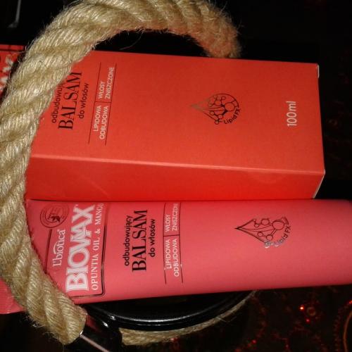 L'biotica Biovax Opuntia Oil & Mango, Balsam odbudowujący - opinie | zdjęcie do recenzji od paulinazylinska