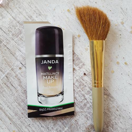 Janda Make up, Matujący  fluid fleksyjny - opinie | zdjęcie do recenzji od takiemojeoderwanie