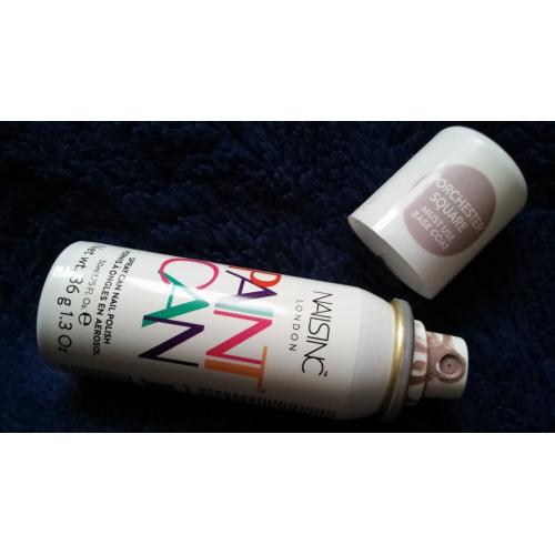Nails Inc. Paint Can, Spray Can Nail Polish (Lakier do paznokci w sprayu) - opinie | zdjęcie do recenzji od MoniaPasi - 1