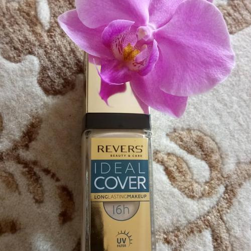 Revers Cosmetics Ideal Cover, Longlasting Makeup 16h (Długotrwały podkład silnie kryjący) - opinie | zdjęcie do recenzji od Makeuplove_Kate - 1