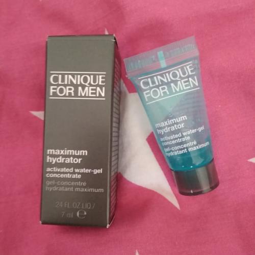 Clinique For Men, Maximum Hydrator Activated Water-Gel Concentrate (Nawilżający żel do twarzy) - opinie | zdjęcie do recenzji od MoniaPasi - 1