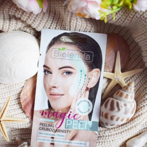 Bielenda Magic Peel, Peeling gruboziarnisty do cery mieszanej i tłustej - opinie | zdjęcie do recenzji od dastiinqa