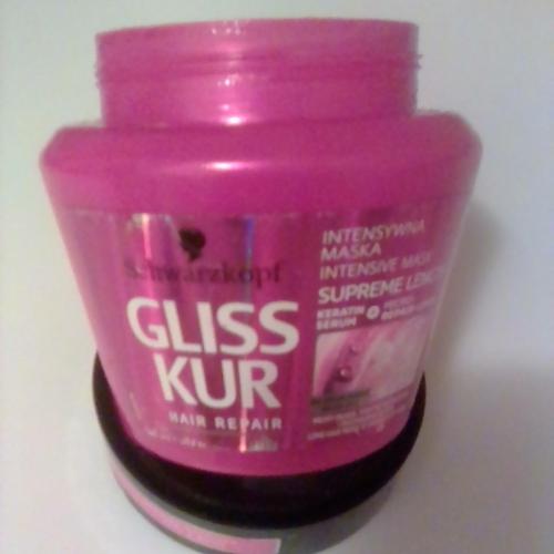 Schwarzkopf Gliss Supreme Length, Mask (Intensywna maska do włosów długich z keratynowym serum, regeneracyjnymi mikro-lipidami i esencją z piwonii) - opinie | zdjęcie do recenzji od monika888888 - 1