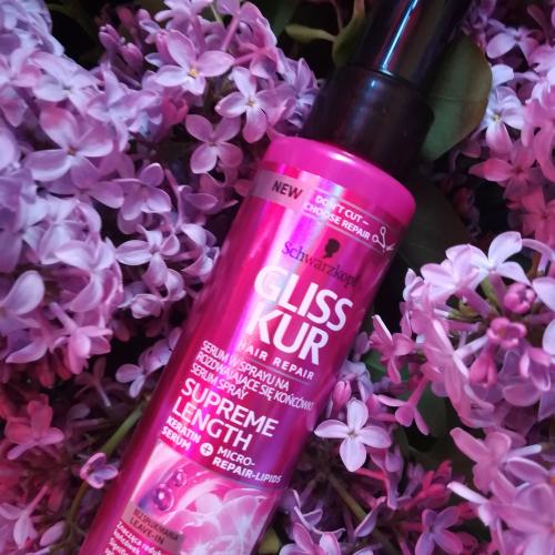 Schwarzkopf Gliss Supreme Length, Serum (Serum w sprayu na rozdwajające się końcówki) - opinie | zdjęcie do recenzji od mrzska