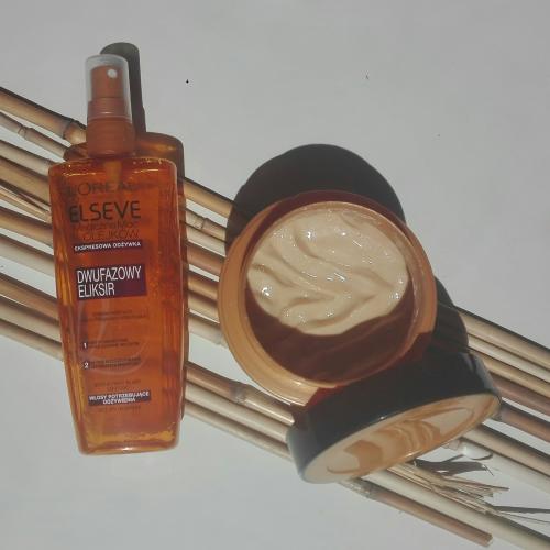 L'Oreal Paris Elseve, Odżywcza maska - balsam 'Magiczna moc olejków' (stara wersja) - opinie | zdjęcie do recenzji od BlackisBlack