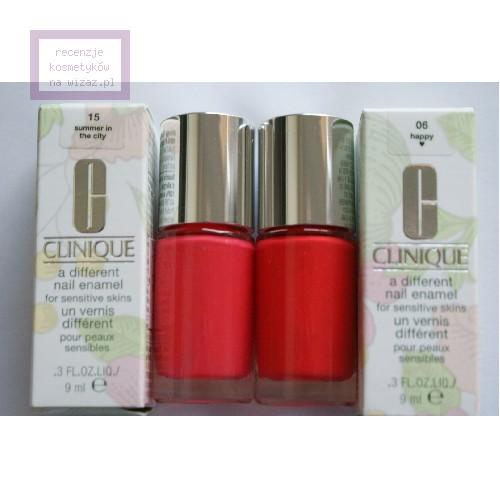 Clinique A Different Nail Enamel for Sensitive Skins (Hypoalergiczny lakier do paznokci) - opinie | zdjęcie do recenzji od Misiowa Jagodka - 1