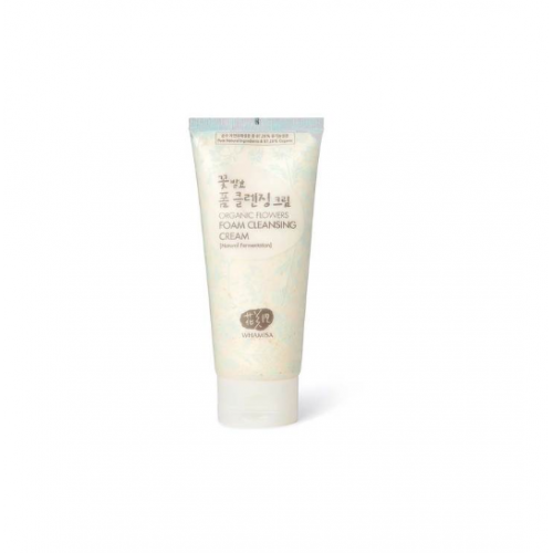 Whamisa Organic Flowers, Natural Fermented Creamy Foam Cleanser (Naturalna pianka oczyszczająca) - opinie | zdjęcie do recenzji od Sofija_A
