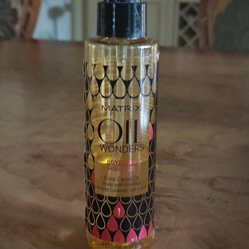 Matrix Oil Wonders, Egyptian Hibiscus, Color Caring Oil (Olejek chroniący kolor włosów) - opinie | zdjęcie do recenzji od Iwona_C