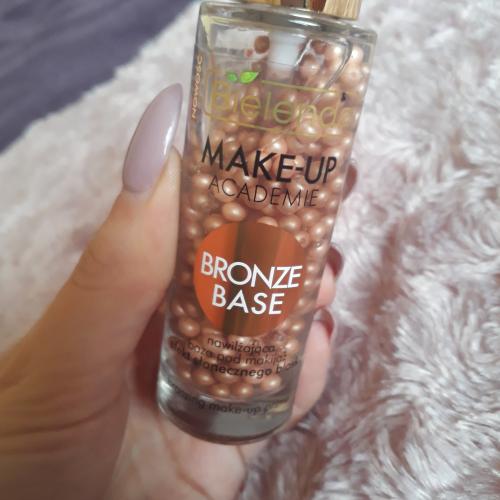 Bielenda Make-Up Academie, Bronze Base, Brązująca baza pod makijaż z efektemm słonecznej cery - opinie | zdjęcie do recenzji od m_marcik