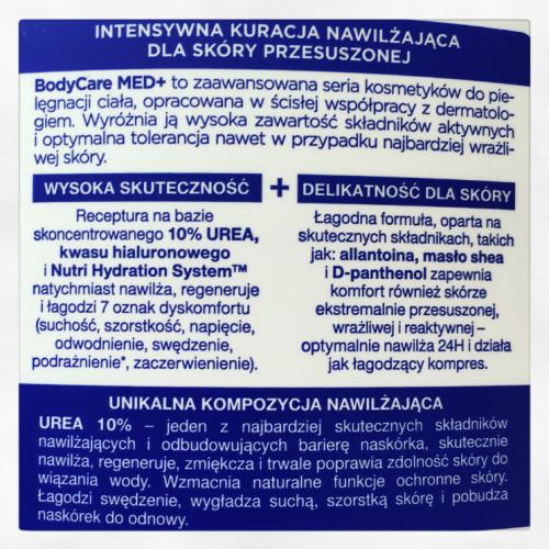 Eveline Cosmetics BodyCareMed +, Nawilżająco-odżywczy balsam do ciała 10% Urea do skóry bardzo suchej i wrażliwej - opinie | zdjęcie do recenzji od Zayana - 1