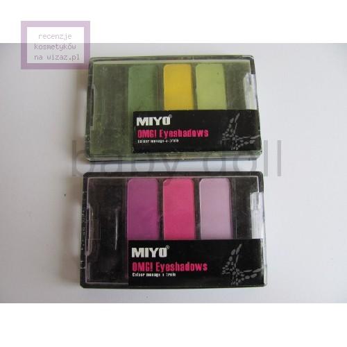MIYO OMG Trio Eyeshadows (Potrójne cienie do powiek) - opinie | zdjęcie do recenzji od baby doll - 1