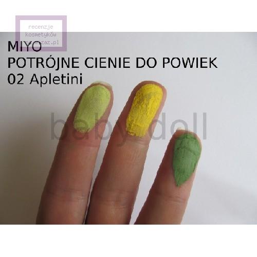 MIYO OMG Trio Eyeshadows (Potrójne cienie do powiek) - opinie | zdjęcie do recenzji od baby doll - 3