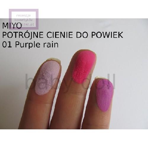 MIYO OMG Trio Eyeshadows (Potrójne cienie do powiek) - opinie | zdjęcie do recenzji od baby doll - 4