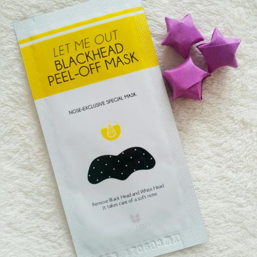 Mizon Let Me Out, BlackHead Peel-Off Mask (Plasterek oczyszczający na nos) - opinie | zdjęcie do recenzji od Jollyliwcia