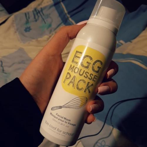 Too Cool For School Egg Mousse Pack (Nawilżająca piankowa maska do twarzy) - opinie | zdjęcie do recenzji od savage174