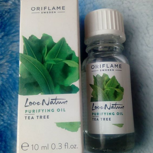 Oriflame Love Nature, Tea Tree Purifying Oil (Oczyszczający olejek z drzewa herbacianego) - opinie | zdjęcie do recenzji od Patii1207