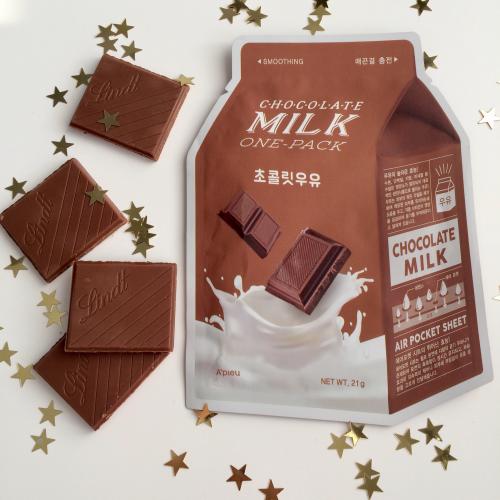 A'pieu Chocolate Milk, One - Pack (Maseczka wygładzająca) - opinie | zdjęcie do recenzji od MamaTestuje_