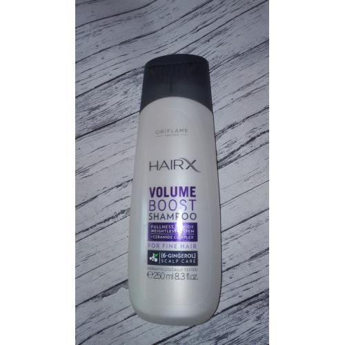Oriflame HairX, Volume Boost Shampoo (Szampon dodający włosom objętości (nowa wersja)) - opinie | zdjęcie do recenzji od anja1207