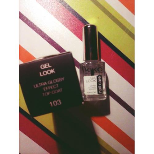 Kiko Milano Nail Care, Gel Look Top Coat (Top dający efekt żelowych paznokci) - opinie | zdjęcie do recenzji od paulinoowo
