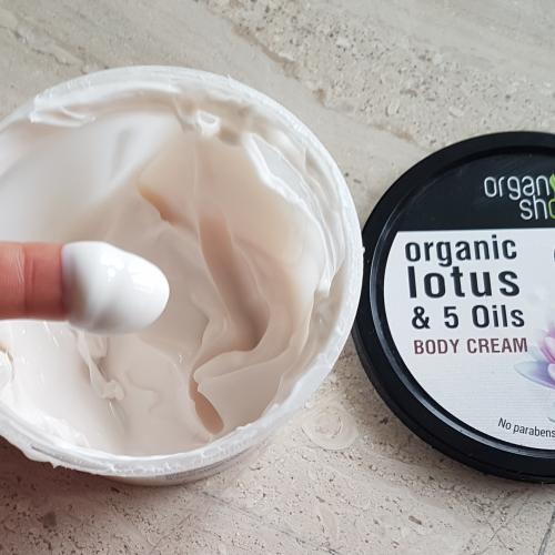 Organic Shop Lotus & Oils Body Cream (Krem do ciała `Indyjski lotos`) - opinie | zdjęcie do recenzji od Iwona_C - 2