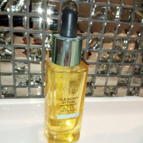 L'Oreal Paris Olejkowy rytuał, Olejek do skóry normalnej i mieszanej - opinie | zdjęcie do recenzji od aagulka84
