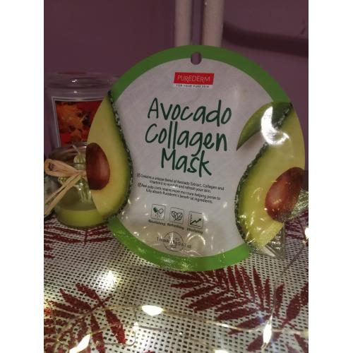 Purederm Avocado Collagen Mask (Maska kolagenowa z awokado) - opinie | zdjęcie do recenzji od dastiinqa