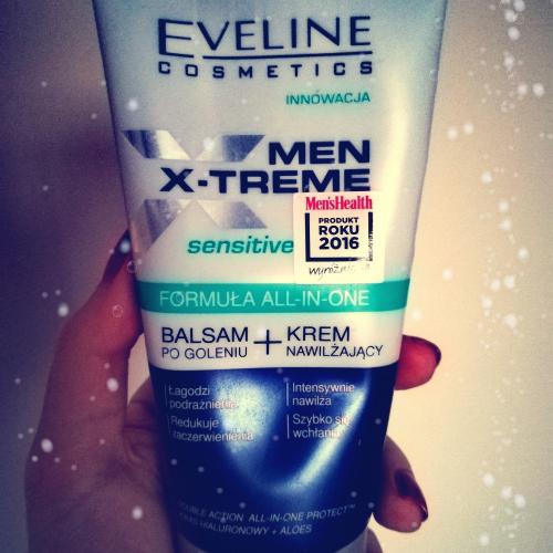 Eveline Cosmetics Men X-treme Sensitive, Balsam + krem nawilżający po goleniu 6w1 - opinie | zdjęcie do recenzji od Alaku12