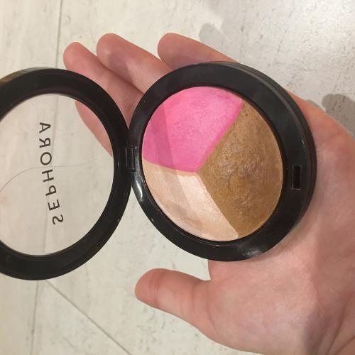 Sephora Microsmooth (Wypalany trójkolorowy puder do modelowania twarzy) - opinie | zdjęcie do recenzji od Kiellek - 1