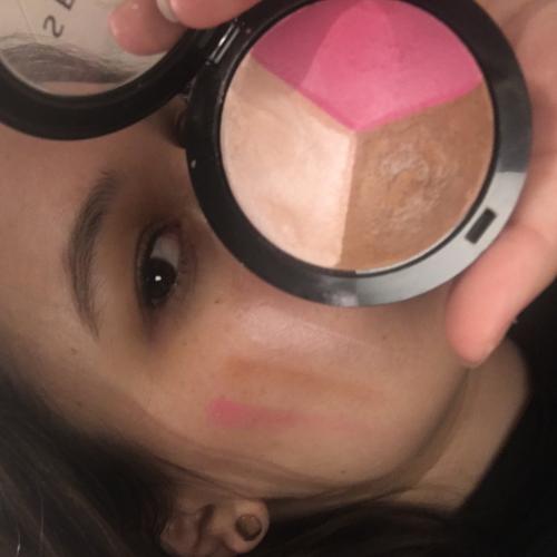 Sephora Microsmooth (Wypalany trójkolorowy puder do modelowania twarzy) - opinie | zdjęcie do recenzji od Kiellek - 2