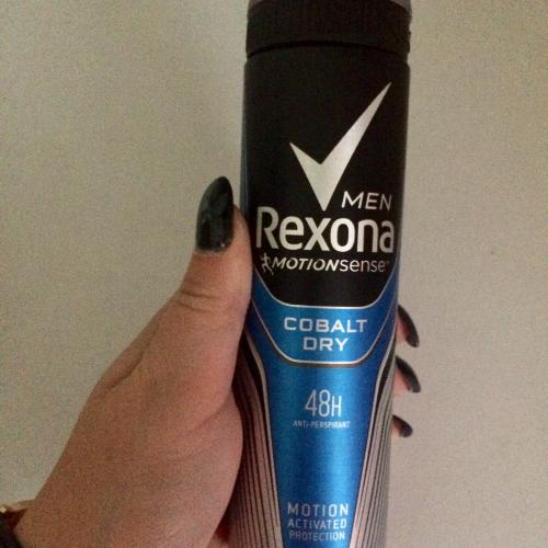 Rexona Men Cobalt Blue, Dezodorant antyperspiracyjny w sprayu - opinie | zdjęcie do recenzji od kama_m1
