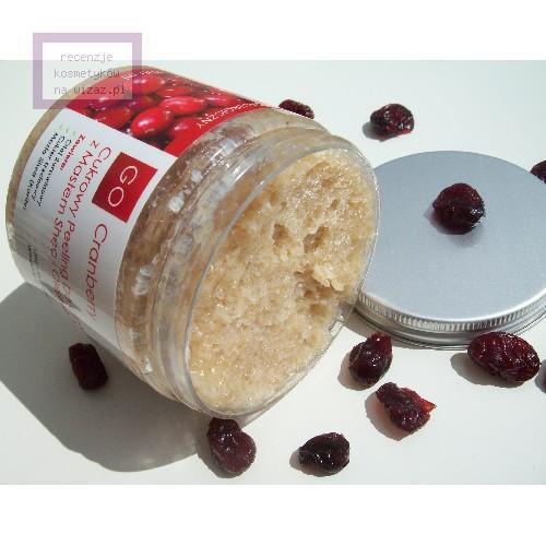 Go Cranberry Cukrowy peeling do ciała z masłem shea i olejem żurawinowym - opinie | zdjęcie do recenzji od anula_ga - 1