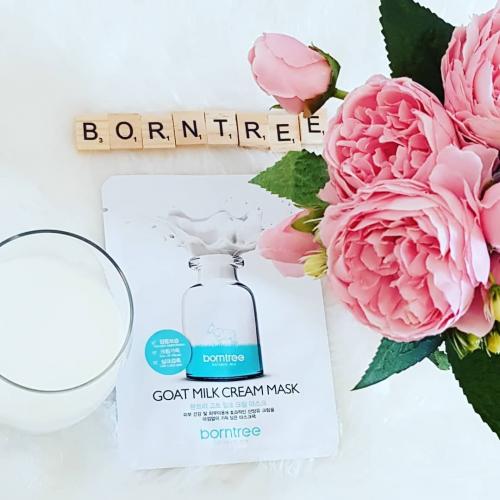 Borntree Goat Milk Cream Mask (Maseczka w płachcie) - opinie | zdjęcie do recenzji od haniulek2