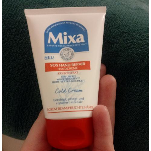 Mixa Sos Hand Repair, Handcreme Konzentrat (Krem do rąk) - opinie | zdjęcie do recenzji od redcarpet93