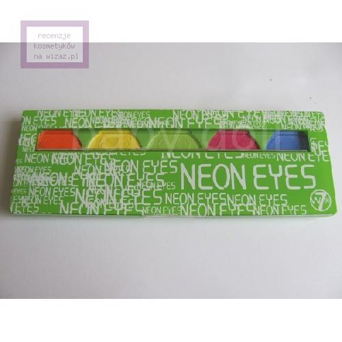 W7 Neon Eyes (Paletka cieni neonowych do powiek) - opinie | zdjęcie do recenzji od baby doll - 1