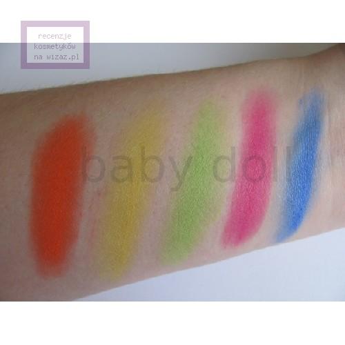 W7 Neon Eyes (Paletka cieni neonowych do powiek) - opinie | zdjęcie do recenzji od baby doll - 4