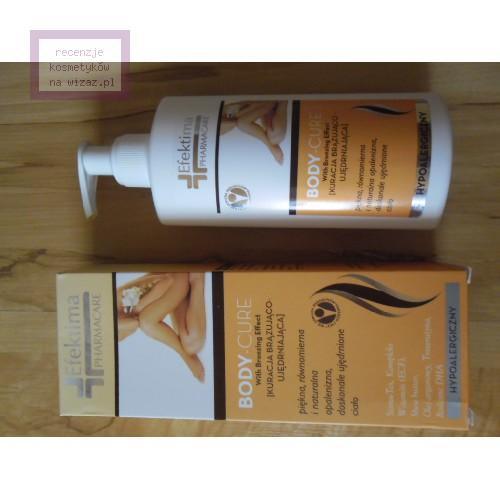 Efektima Body - Cure With Bronzing Effect, Kuracja brązująco - ujędrniająca - opinie | zdjęcie do recenzji od bbo
