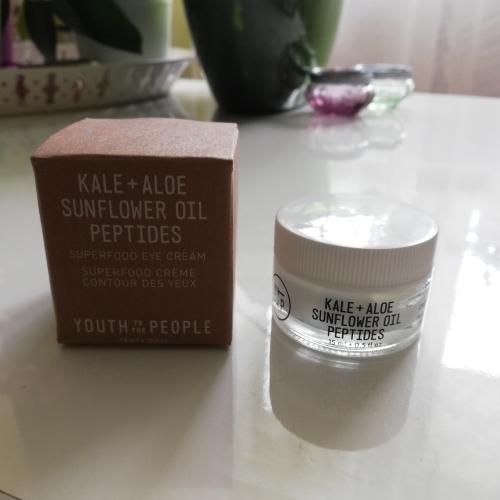 Youth To The People Superfood, Kale + Sunflower Oil Tripeptide 5, Age Prevention Eye Cream (Krem pod oczy) - opinie | zdjęcie do recenzji od wrola1 - 1