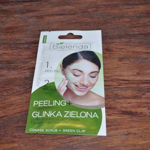 Bielenda Professional Formula, Glinka zielona + peeling gruboziarnisty - opinie | zdjęcie do recenzji od Kaya000000