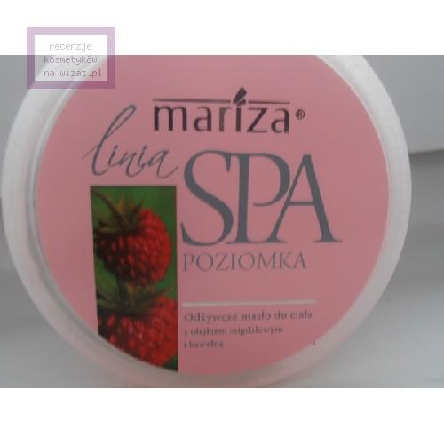 Mariza Linia SPA, Odżywcze masło do ciała z olejkiem migdałowym i bawełną `Poziomka` - opinie | zdjęcie do recenzji od Anabell02