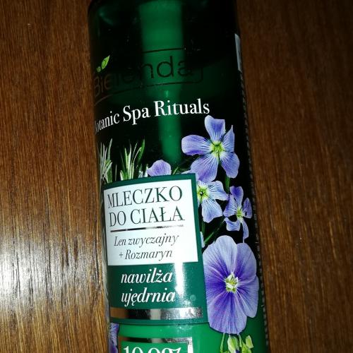 Bielenda Botanic Spa Rituals,  Mleczko do ciała  `Len zwyczajny + rozmaryn` - opinie | zdjęcie do recenzji od Hotaru90