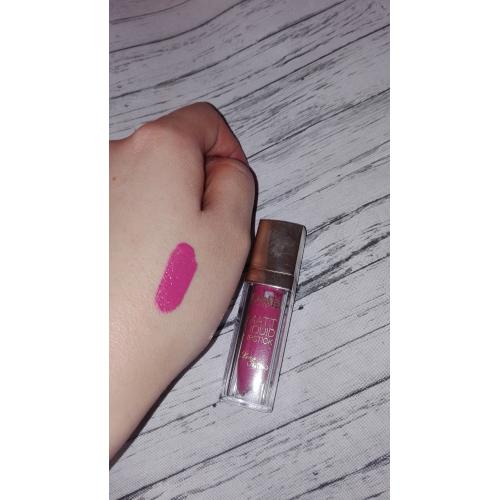 Delia Liquid Lipstick Matt&Long Lasting (Trwała matowa płynna pomadka) - opinie | zdjęcie do recenzji od anja1207