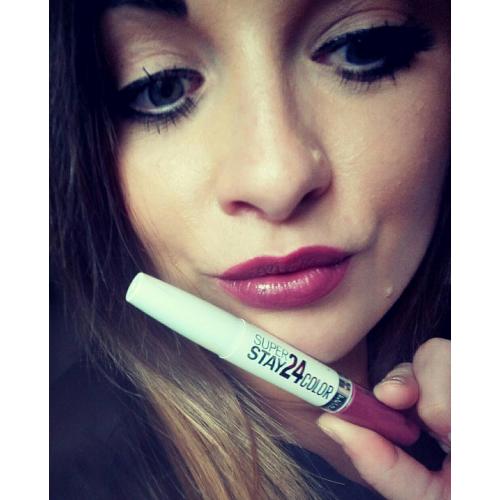 Maybelline New York SuperStay 24H Color (Trwała szminka do ust (stara wersja)) - opinie | zdjęcie do recenzji od patkal91