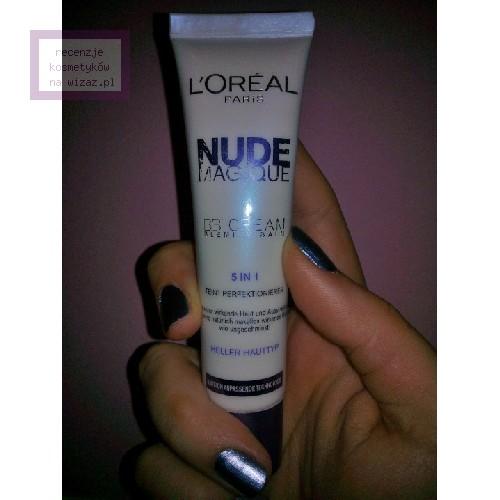 L'Oreal Paris Nude Magique [Magic Nude] BB Cream Blemish Balm (Krem nawilżający BB) - opinie | zdjęcie do recenzji od insuffisant - 1