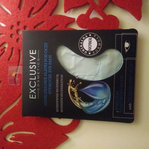 Exclusive Cosmetics Hydrogel Eye Pads (Hydrożelowe płatki pod oczy z kwasem hialuronowym) - opinie | zdjęcie do recenzji od Martuszkat - 1